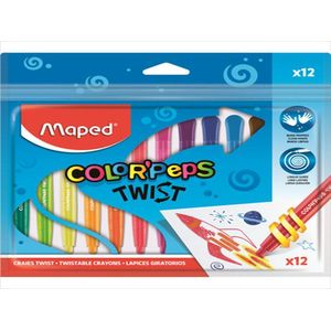 Giz Maped Color Peps Twist 12 Cores