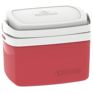 Caixa Térmica 5 Litros Vermelho - Soprano