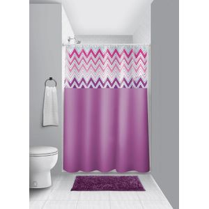 Cortina P/Box Plast-Leo Zig-Zag 620l