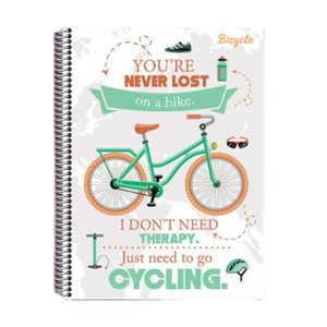 Caderno Cd Bicycles 20x1 280f 7504